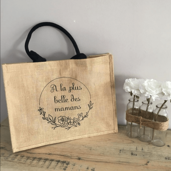 Sac en jute personnalisé